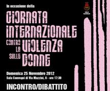 Giornata nazionale contro la violenza sulle donne